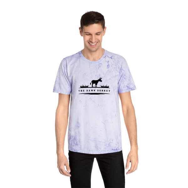 Custom Donkey Unisex Tie Dye  100% Cotton T-Shirt by Comfort Colors - Your Donkey's Name