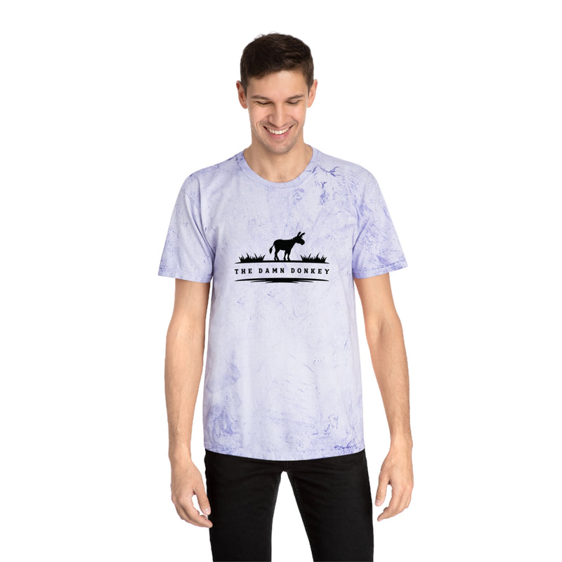 Custom Donkey Unisex Tie Dye  100% Cotton T-Shirt by Comfort Colors - Your Donkey's Name