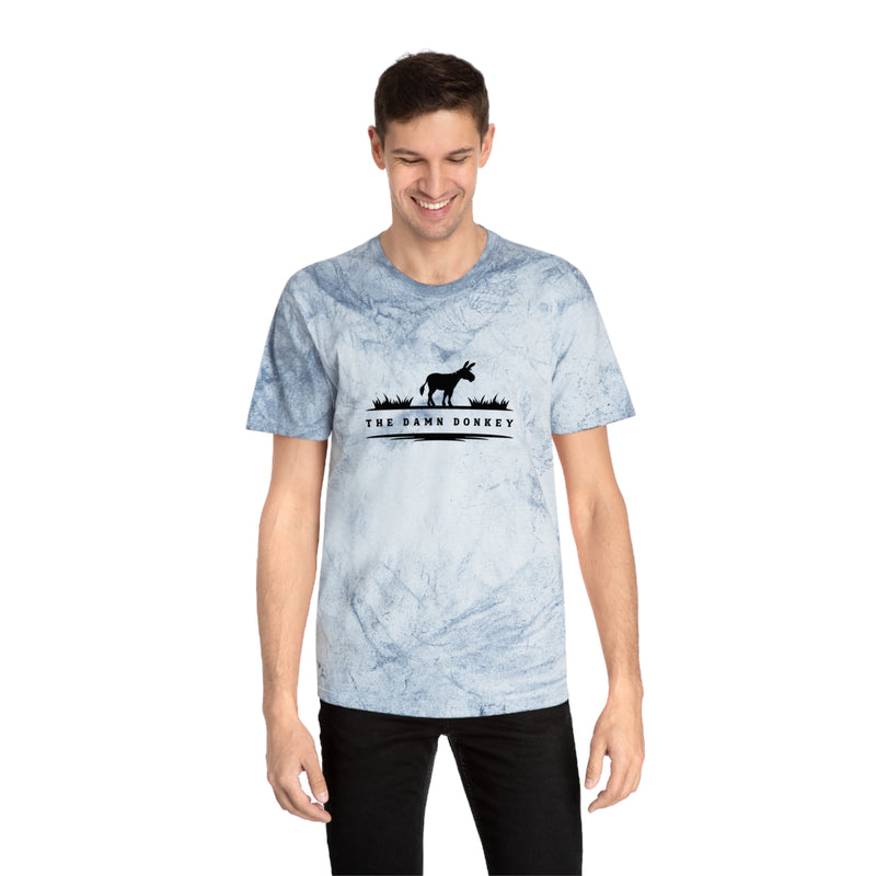 Custom Donkey Unisex Tie Dye  100% Cotton T-Shirt by Comfort Colors - Your Donkey's Name