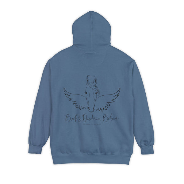 Personalized Horse Angel Wings Premium Hoodie | Back Print