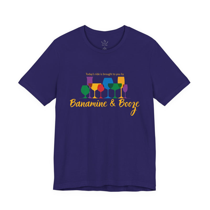 Hilarious Equestrian Unisex Jersey Short Sleeve Tee | Banamine & Booze