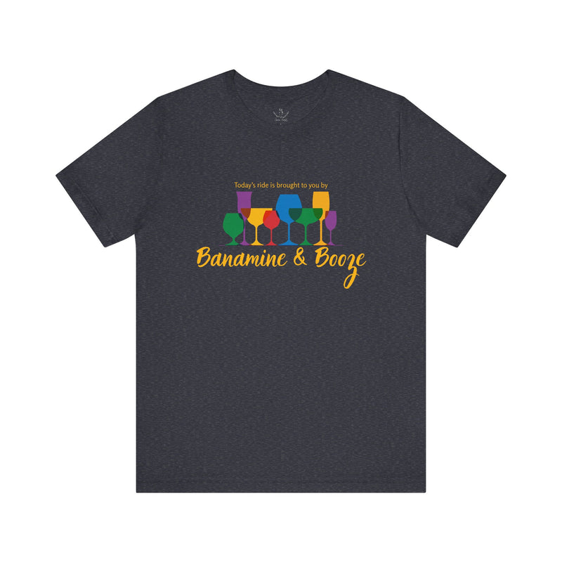 Hilarious Equestrian Unisex Jersey Short Sleeve Tee | Banamine & Booze