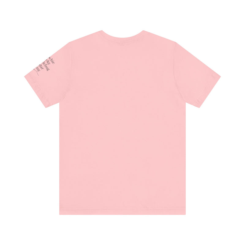 Personalized Wear My Heart on my Sleeve Unisex Jersey Short Sleeve Tee | Equestrian Gifts