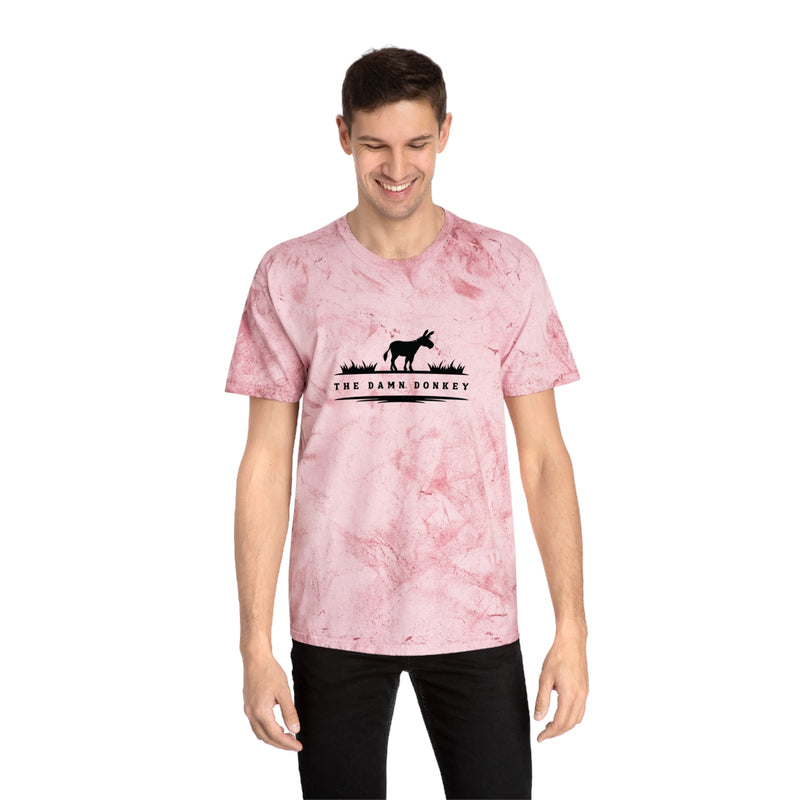Custom Donkey Unisex Tie Dye  100% Cotton T-Shirt by Comfort Colors - Your Donkey's Name