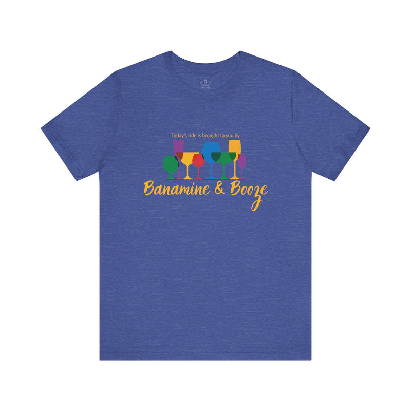 Hilarious Equestrian Unisex Jersey Short Sleeve Tee | Banamine & Booze