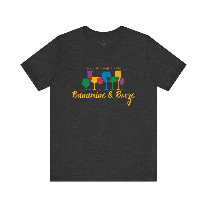 Hilarious Equestrian Unisex Jersey Short Sleeve Tee | Banamine & Booze