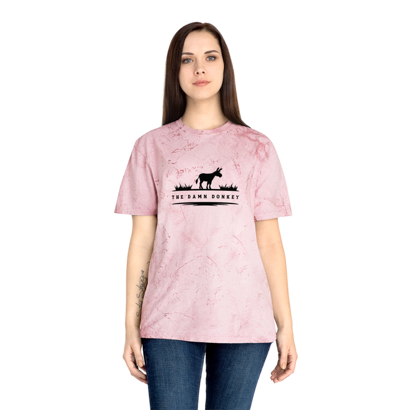 Custom Donkey Unisex Tie Dye  100% Cotton T-Shirt by Comfort Colors - Your Donkey's Name