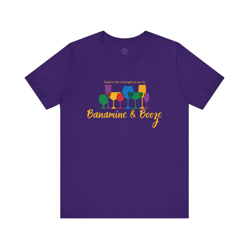 Hilarious Equestrian Unisex Jersey Short Sleeve Tee | Banamine & Booze