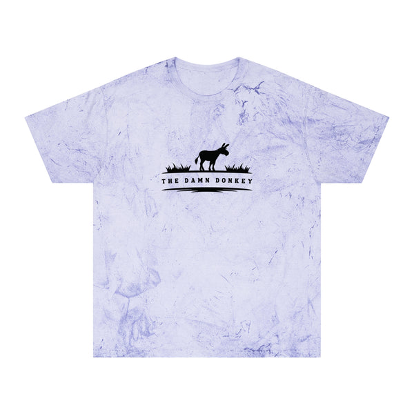 Custom Donkey Unisex Tie Dye  100% Cotton T-Shirt by Comfort Colors - Your Donkey's Name
