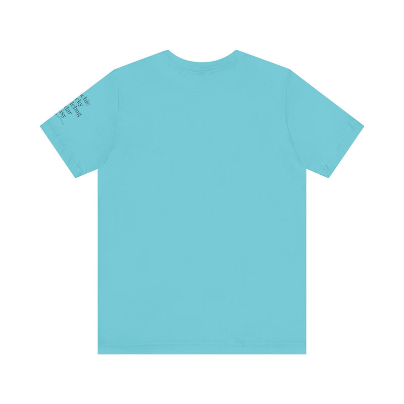 Personalized Wear My Heart on my Sleeve Unisex Jersey Short Sleeve Tee | Equestrian Gifts