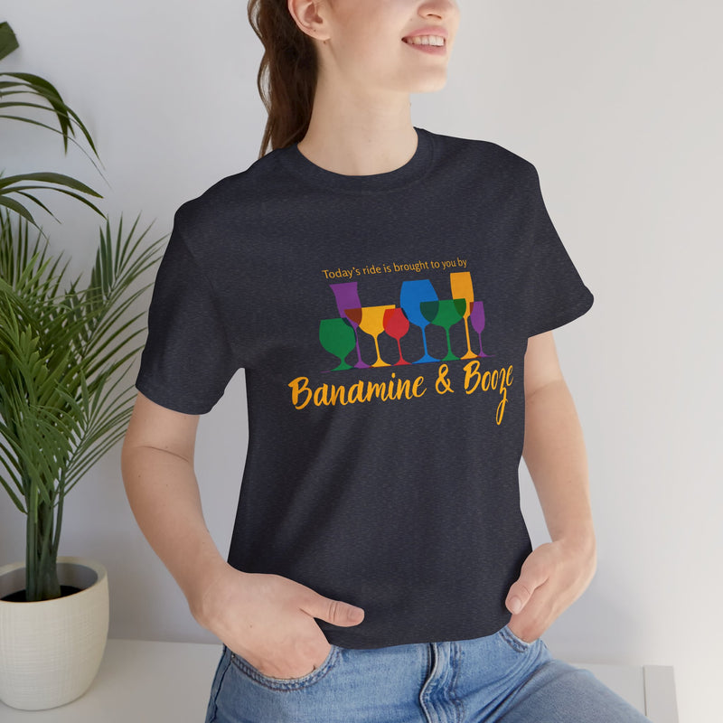 Hilarious Equestrian Unisex Jersey Short Sleeve Tee | Banamine & Booze