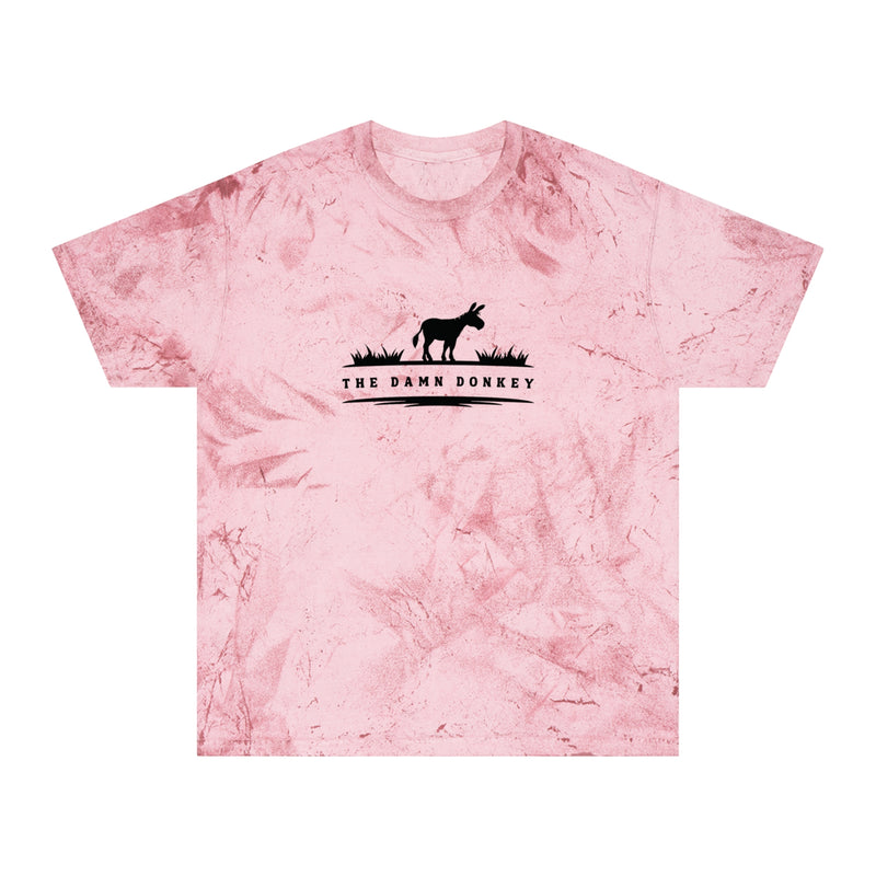 Custom Donkey Unisex Tie Dye  100% Cotton T-Shirt by Comfort Colors - Your Donkey's Name