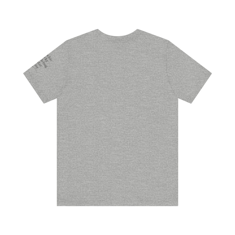 Personalized Wear My Heart on my Sleeve Unisex Jersey Short Sleeve Tee | Equestrian Gifts
