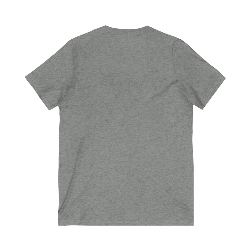 Donkey Lovers | Unisex Jersey Short Sleeve V-Neck Tee | Simple Outline | Equestrian Gifts