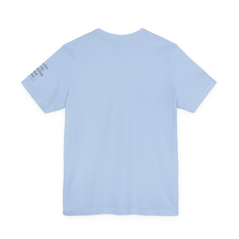 Personalized Wear My Heart on my Sleeve Unisex Jersey Short Sleeve Tee | Equestrian Gifts