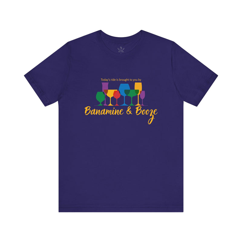 Hilarious Equestrian Unisex Jersey Short Sleeve Tee | Banamine & Booze