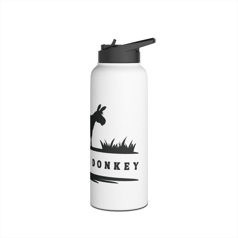 Customizable Funny Donkey Stainless Steel Water Bottle 32 oz.