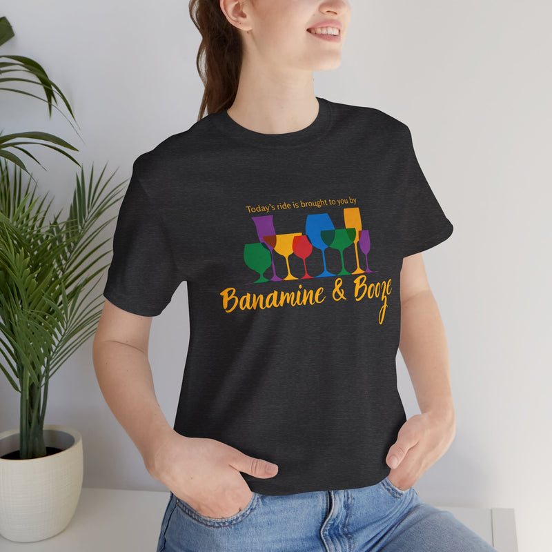 Hilarious Equestrian Unisex Jersey Short Sleeve Tee | Banamine & Booze
