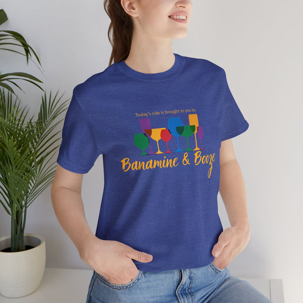 Hilarious Equestrian Unisex Jersey Short Sleeve Tee | Banamine & Booze