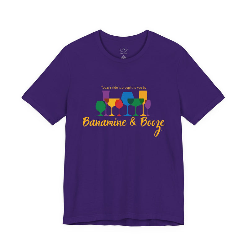 Hilarious Equestrian Unisex Jersey Short Sleeve Tee | Banamine & Booze