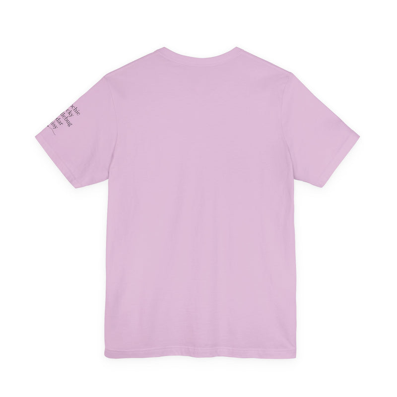 Personalized Wear My Heart on my Sleeve Unisex Jersey Short Sleeve Tee | Equestrian Gifts