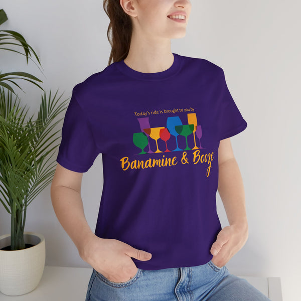 Hilarious Equestrian Unisex Jersey Short Sleeve Tee | Banamine & Booze