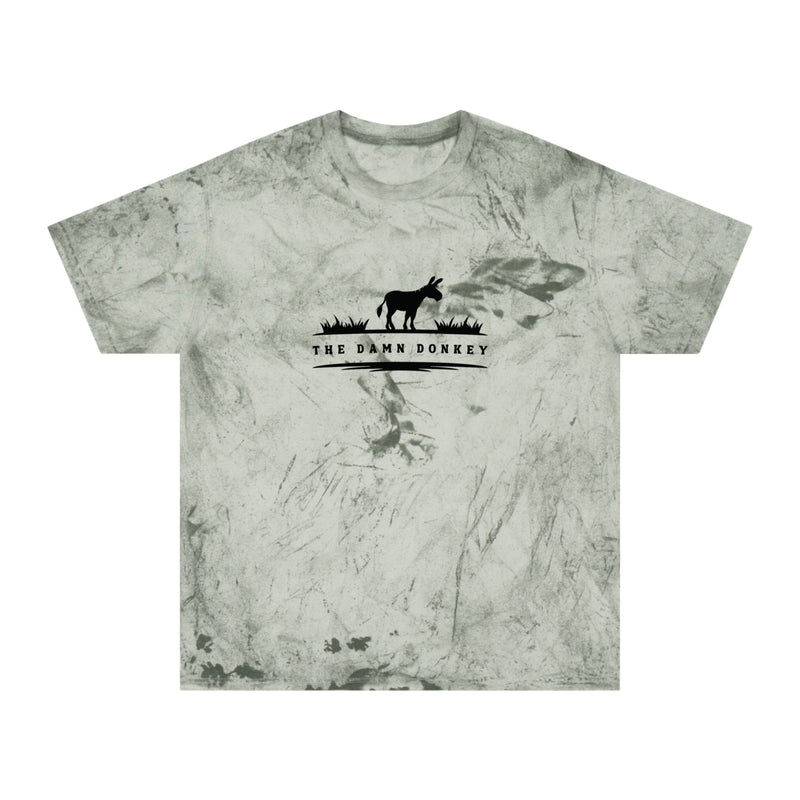 Custom Donkey Unisex Tie Dye  100% Cotton T-Shirt by Comfort Colors - Your Donkey's Name