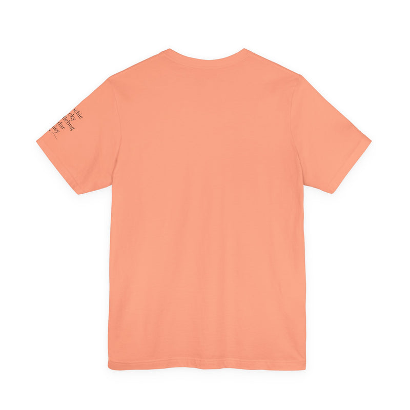 Personalized Wear My Heart on my Sleeve Unisex Jersey Short Sleeve Tee | Equestrian Gifts