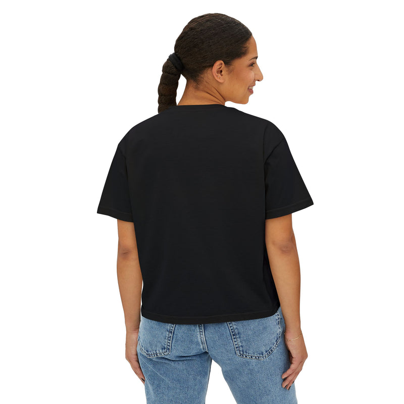 White Print | If You're Lucky Enough to Live in Aiken You're Lucky Enough | Women's Comfort Colors Boxy Tee | Aiken South Carolina