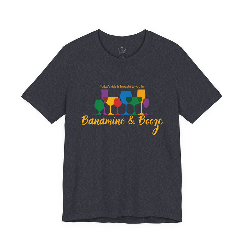 Hilarious Equestrian Unisex Jersey Short Sleeve Tee | Banamine & Booze