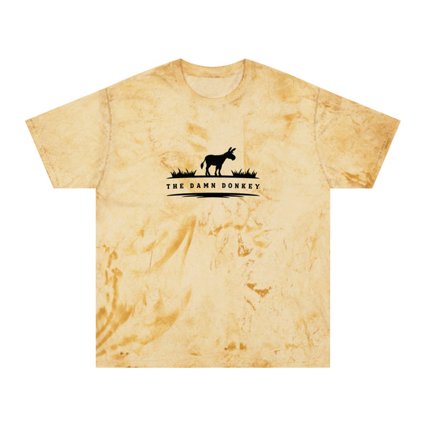 Custom Donkey Unisex Tie Dye  100% Cotton T-Shirt by Comfort Colors - Your Donkey's Name