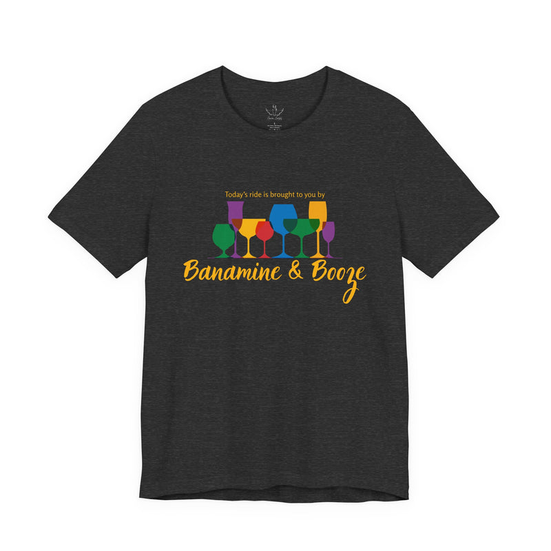 Hilarious Equestrian Unisex Jersey Short Sleeve Tee | Banamine & Booze